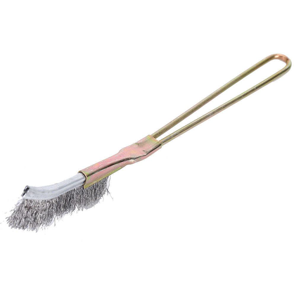Stainless steel wire brush industrial toothbrush cleaning  iron brush(elbow) DD