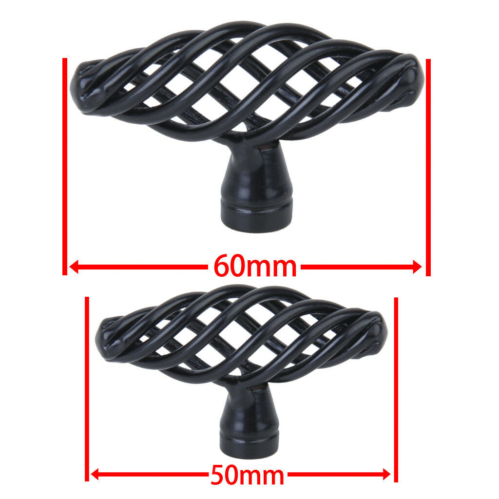Birdcage Cabinet Drawer Wardrobe Cupboard Door Handle Drawer Dresser Knob