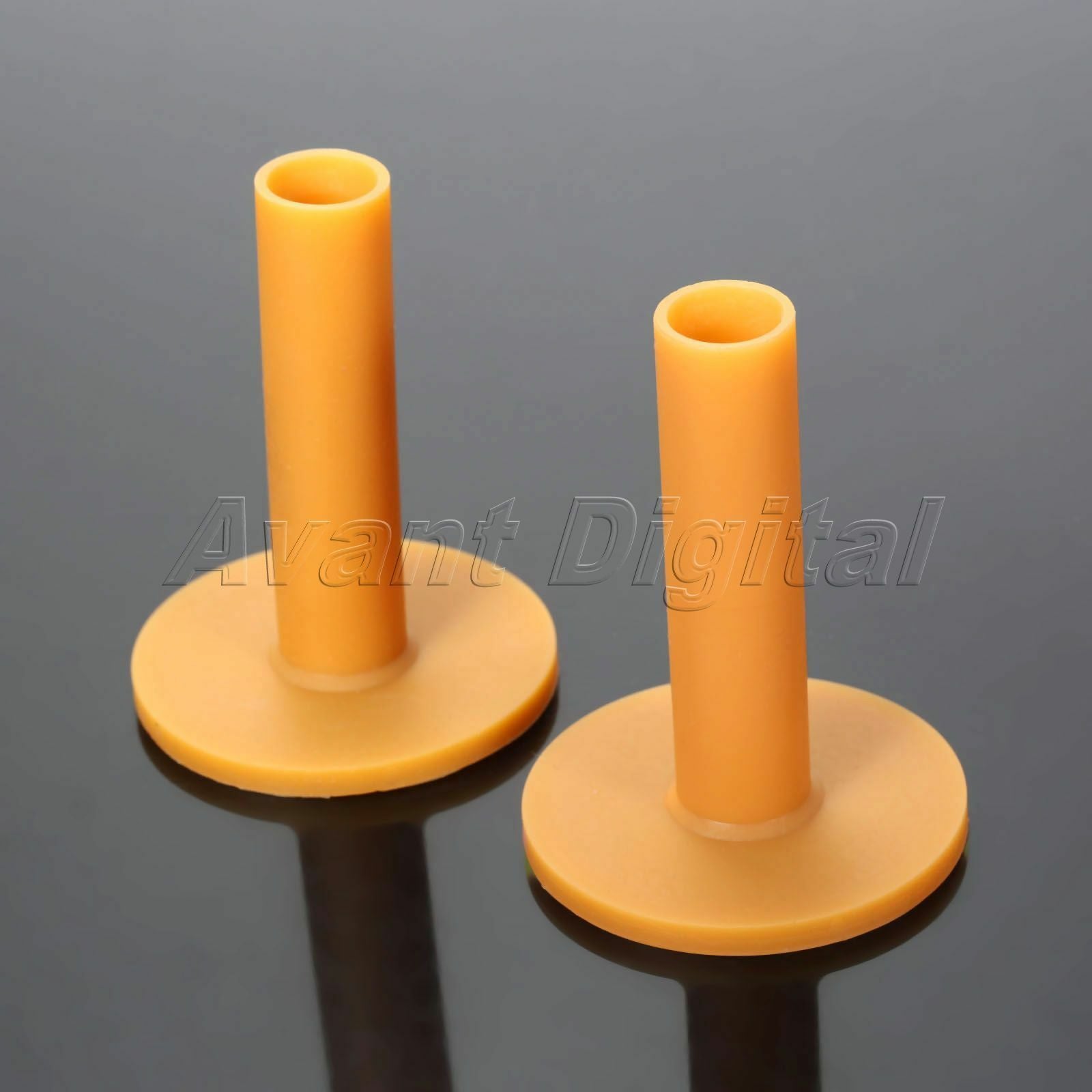 HOT 70mm/2.76" Durable Rubber Golf Tees Driving Range Tees Mat  - Coffee 5 pcs