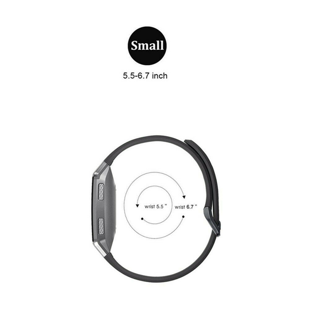 Replacement Bands for Ionic,Silicone Smart Watch Band Strap/Bracelet S White