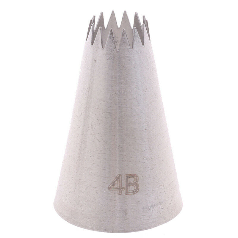 4Pcs Large Icing Piping NozzlePastry Tips Baking Tools Cakes Set Stainless.l8
