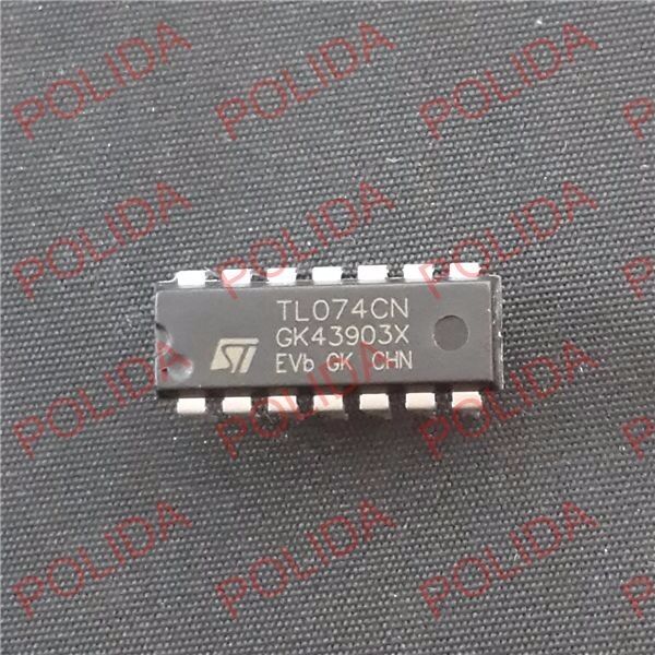 50PCS JFET OP AMP IC ST DIP-14 TL074CN