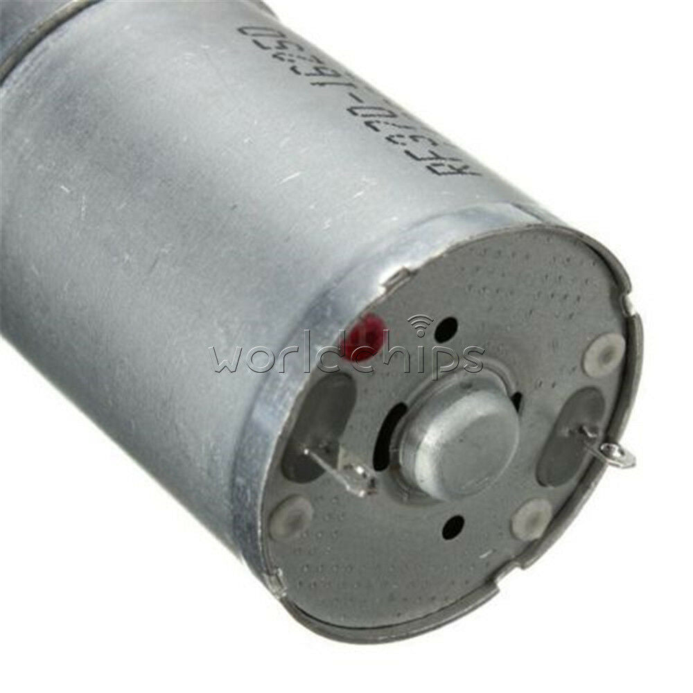 12V DC 60RPM Powerful Torque Micro Speed Reduction Gear Box Motor Electric