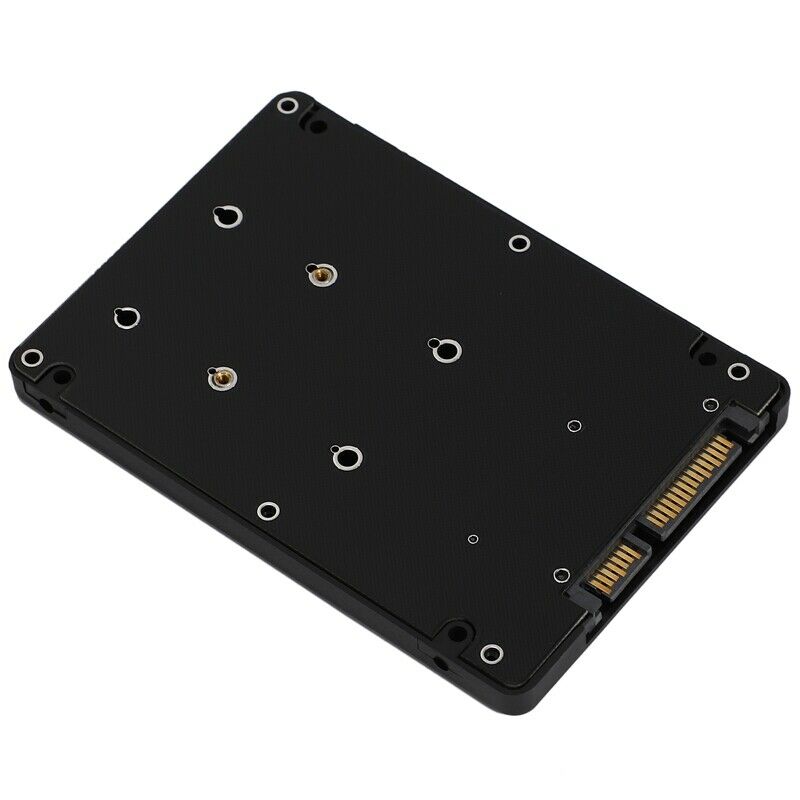 Mini Pcie mSATA SSD to 2.5 inch SATA3 Adapter Card with Case 7 mm Thickness blJ1