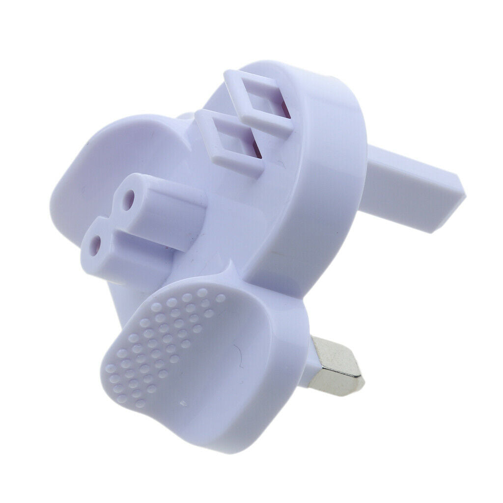 4 Ports USB Multi Adapter Travel Wall AC Charger with UK Plug White