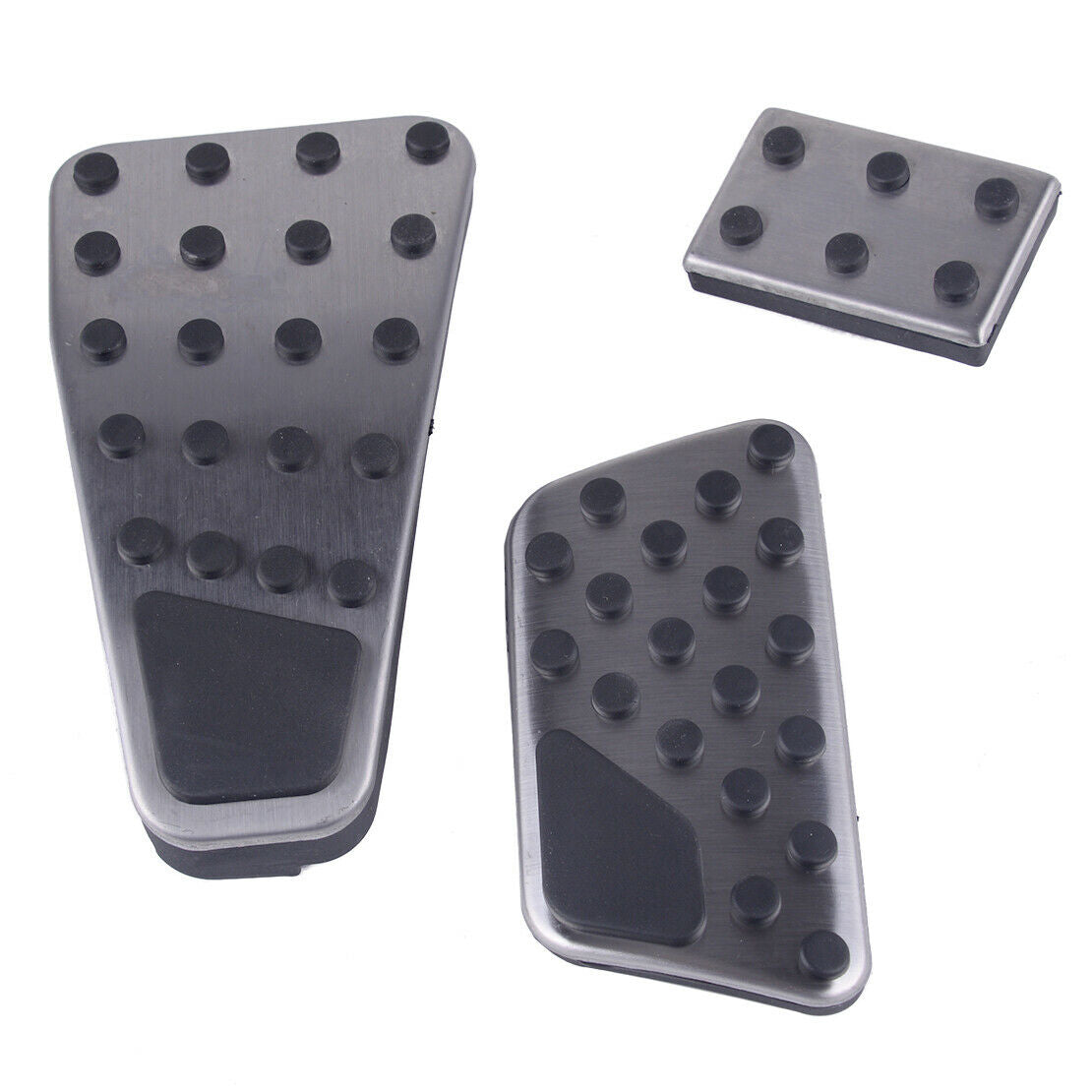 Steel 3Pcs Clutch Gas Accelerator Brake Pedal Pad Fit for Dodge Ram 1500-5500 An