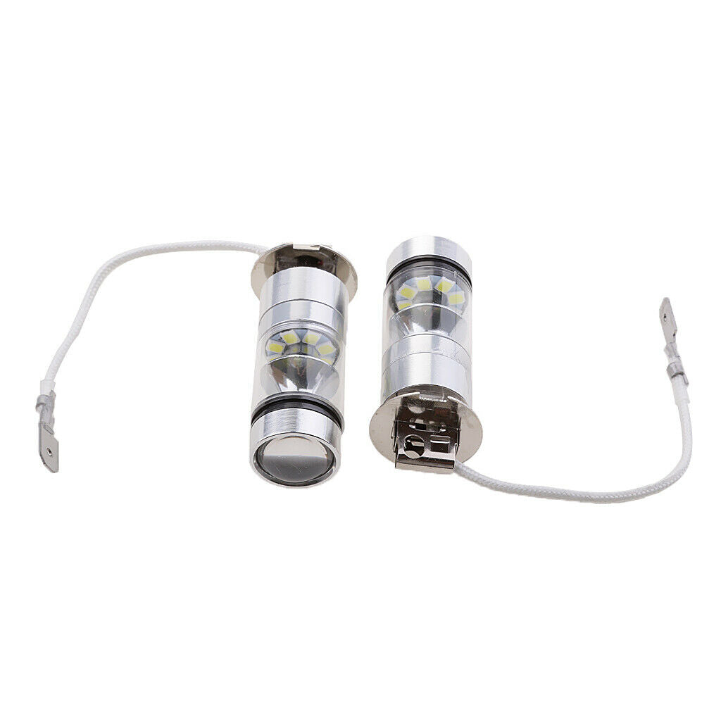 2pcs White H3 Car Auto Lighting Headlight Light Bulb Stable Performance