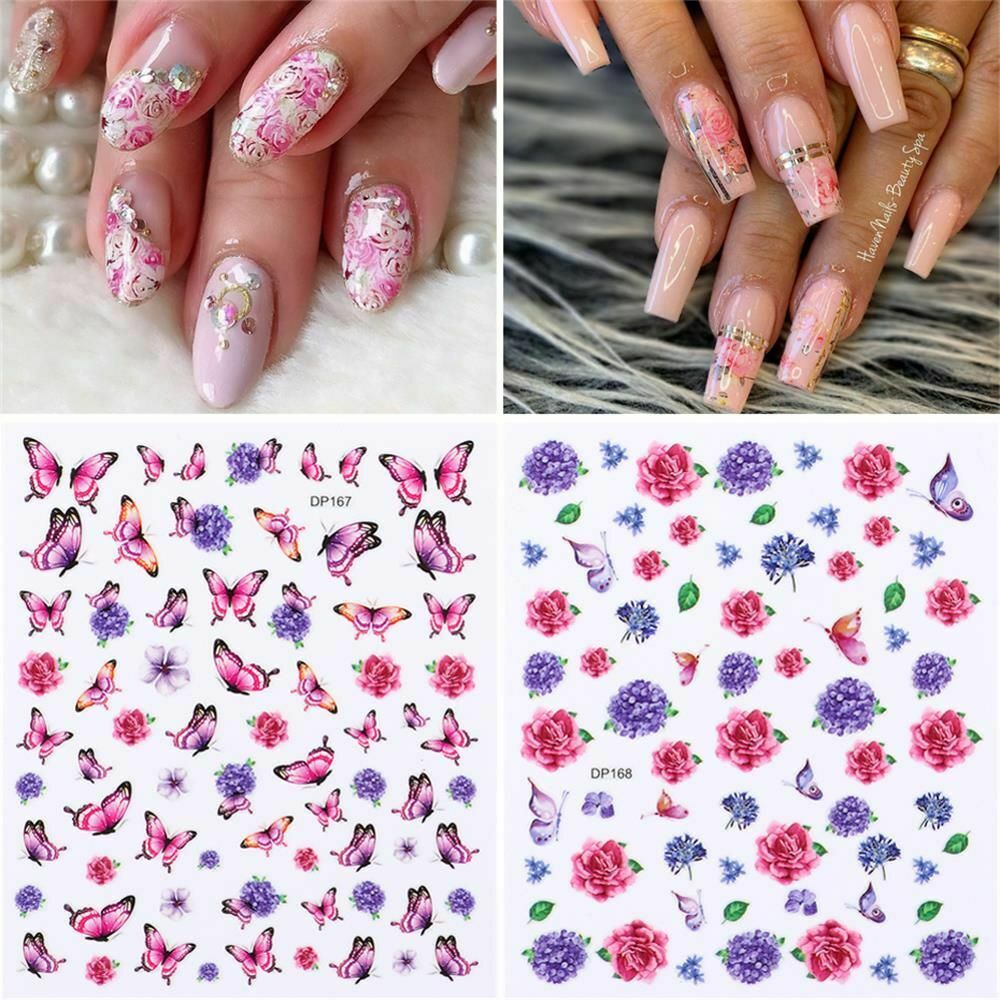 Tool Nail Art Stickers DIY Butterfly Nail Art Stickers Butterfly Designs