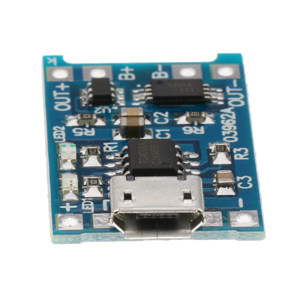 Micro USB 5V 1S Li-ion Battery Charging Fast Charger Module Protection