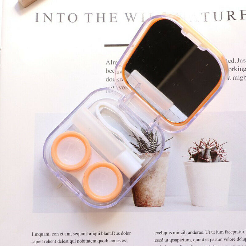 Fruit Style Storage Contact Lens Case Box Holder Container Cute Travel Ki.l8
