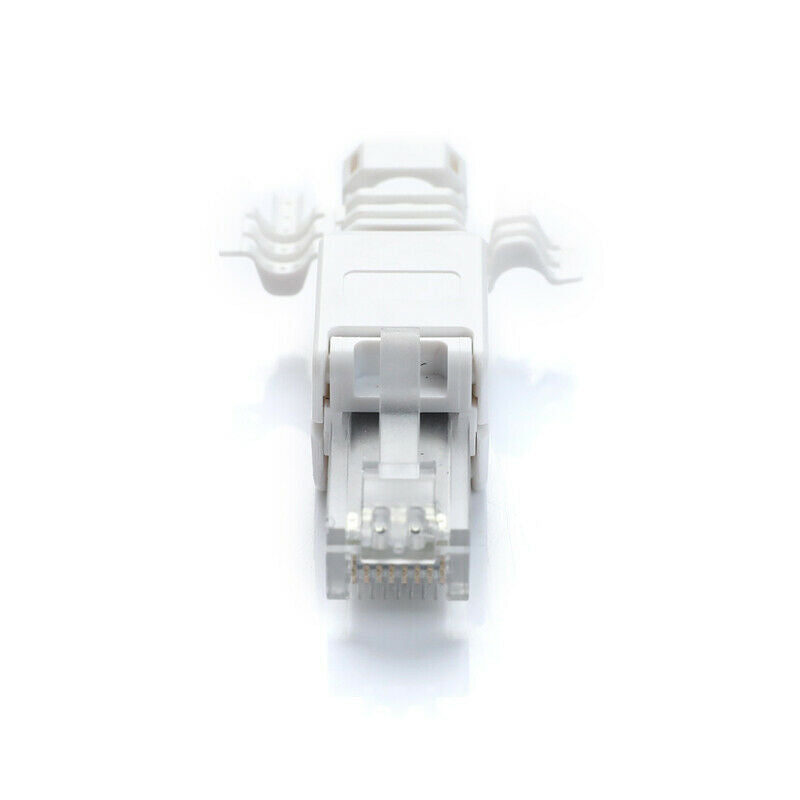 No Crimp Ethernet Cable Tool-less Crystal Head Plug CAT6 RJ45 ConnectorL TH