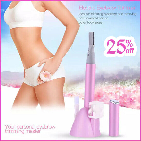 Mini Pen Eyebrow Waterproof Electric  Women Shaver Female Body Hair Removal