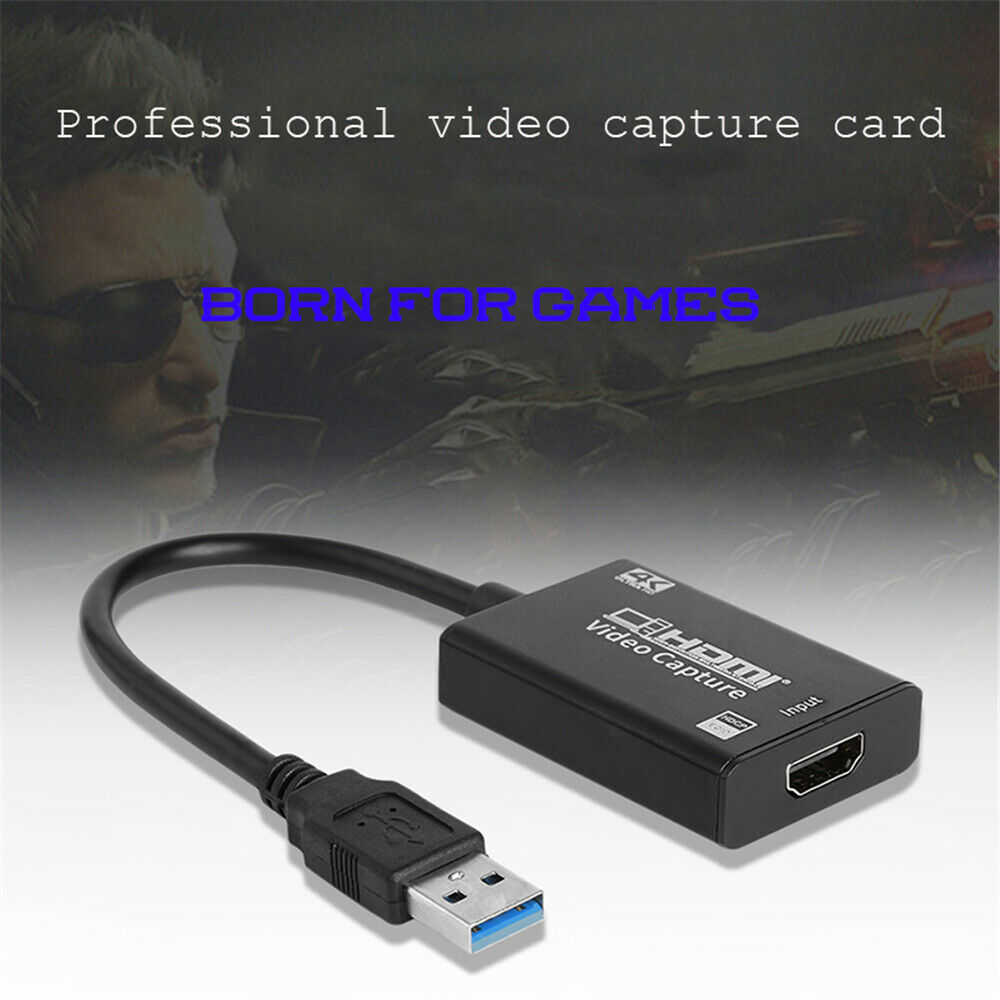 For HD 1080P 4K HDMI To USB3.0 Video Capture Card Dongle For Live Streaming Game