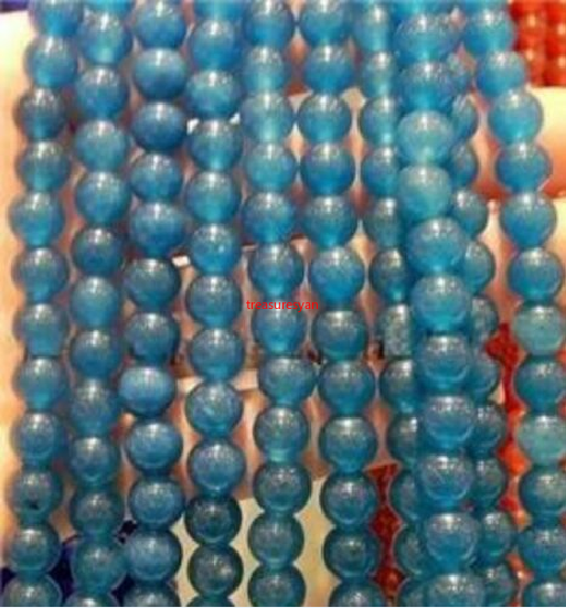 Perfect 8mm Apatite Round Gemstones Loose Beads 15"