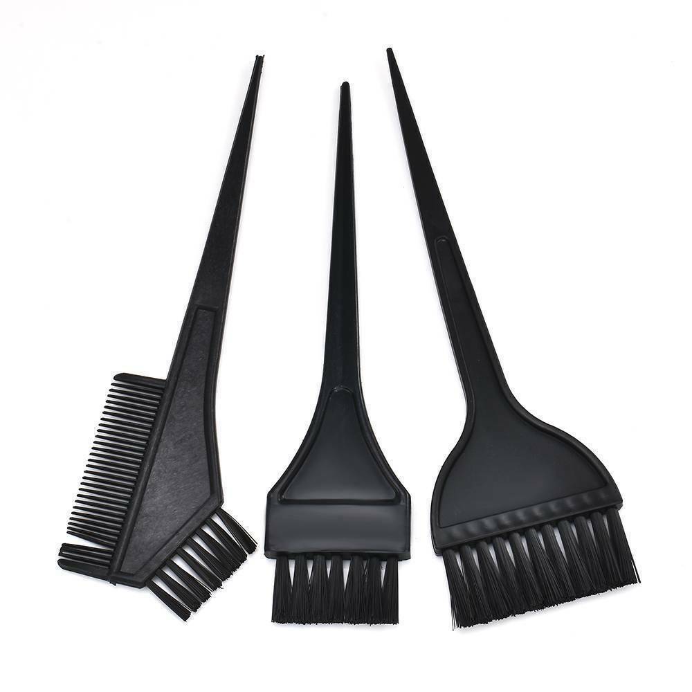4Pcs Hair Colouring Brush And Bowl Set Dye Kit Salon Beauty Comb Tint Tool Set