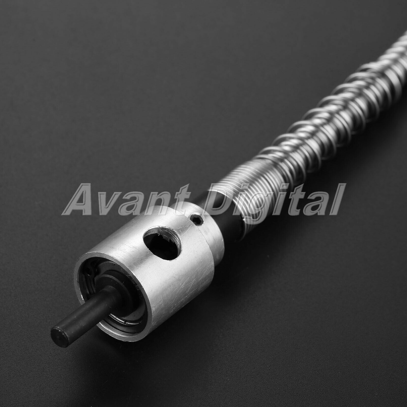 Flexible 14cm Grip Dia Shaft Set Stainless Steel Polishing Cutting Jade Carving