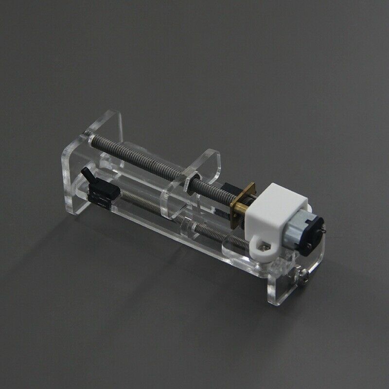 Double Limit Free Return Screw Rod Linear Guide Rail Sliding Platform Module MM6