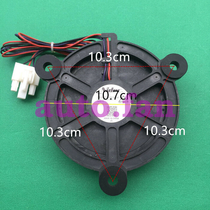 For refrigerator refrigerating cooling fan GW10C12MS1AZ-52Z32 12V DC 0.14A