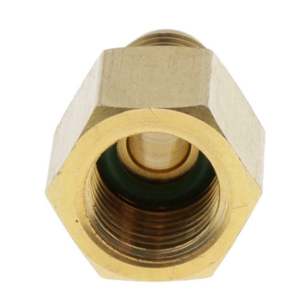 3 Fittings for Air Conditioning 1/4 Adapters for Hoses From SAE to G 1/4