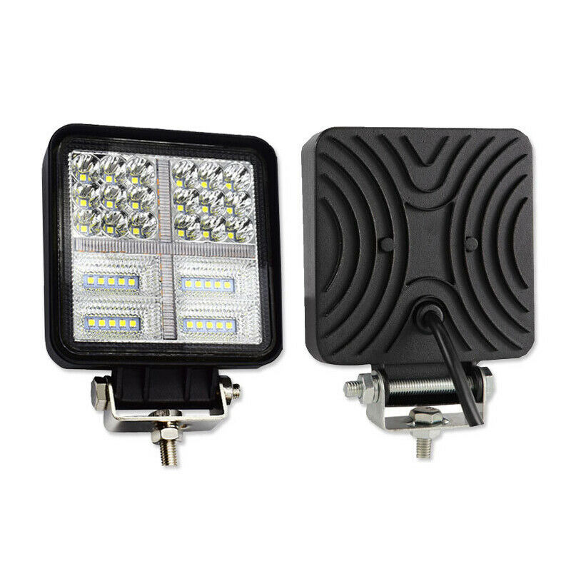 1PCS 12V-24V Off-Road LED Work Light Headlights For Tractor Truck Excavator SUV