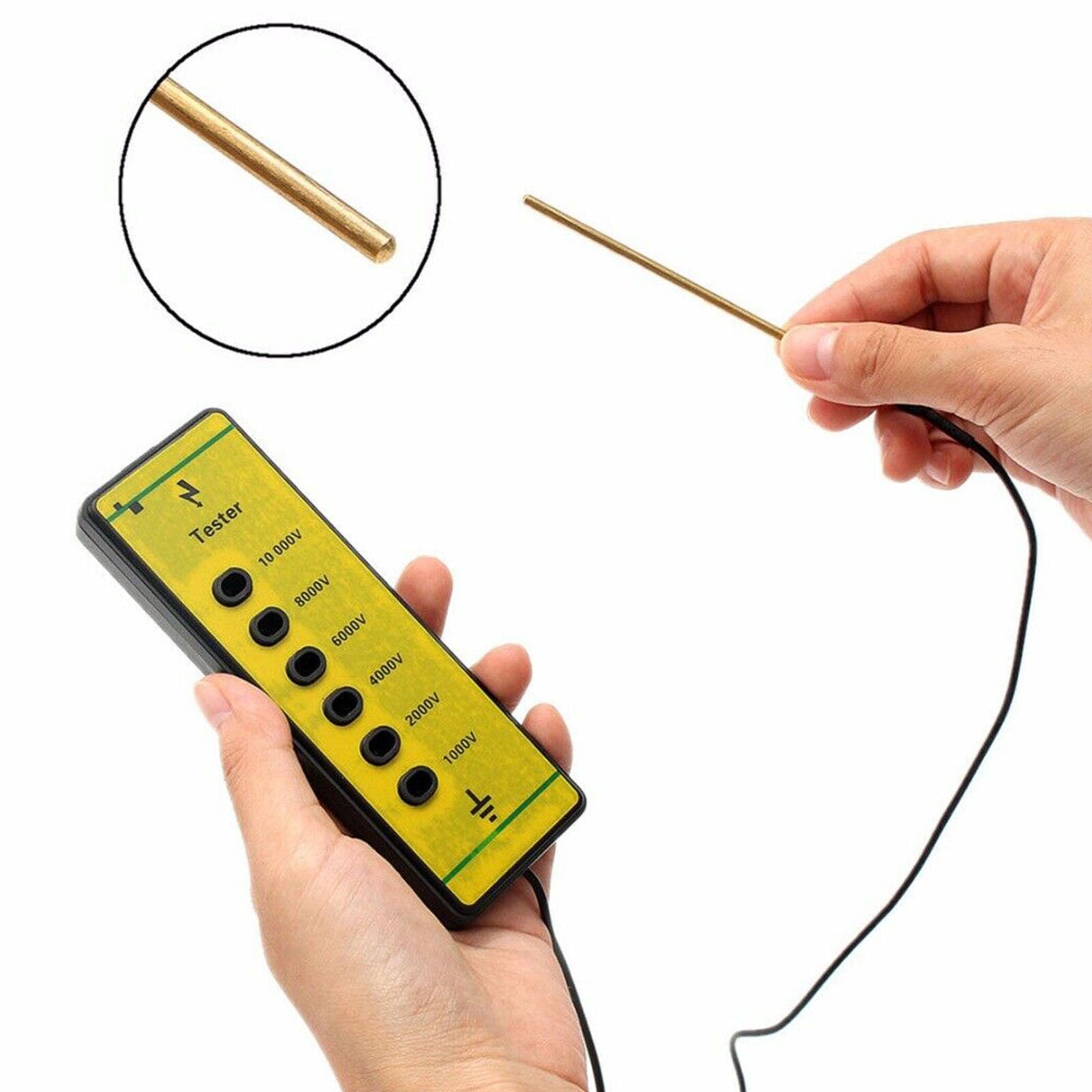 Fence Voltage Tester Electric Solar Energiser Volt Level Fencing 1000V to 10000V