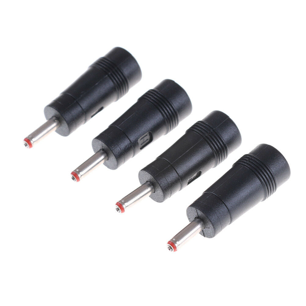4PCS DC Power 3.5x1.35mm Male to 5.5x2.1mm Female Adapter Connectors WF