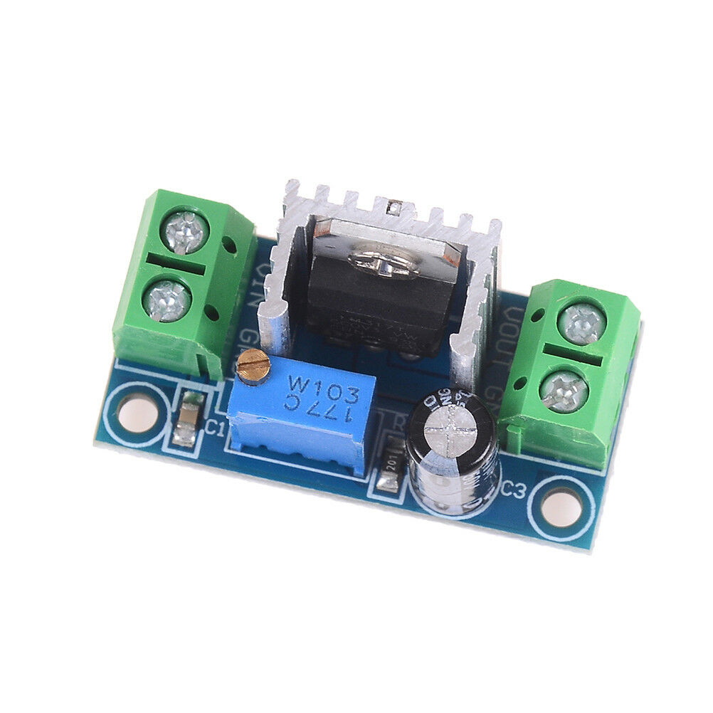 LM317 DC-DC step down converter 4.2V-40V to 1.2V-37V linear voltage regula.l8