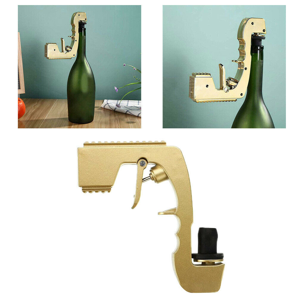 Champagne Sprayer Gun Fountain Drinks Ejector Wine Stopper Dispenser Partys