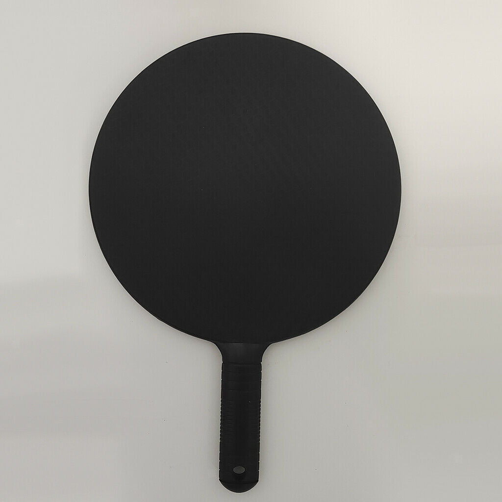 Round Hand Mirror Handheld Mirror with Handle for Hairdressers Large Viewing