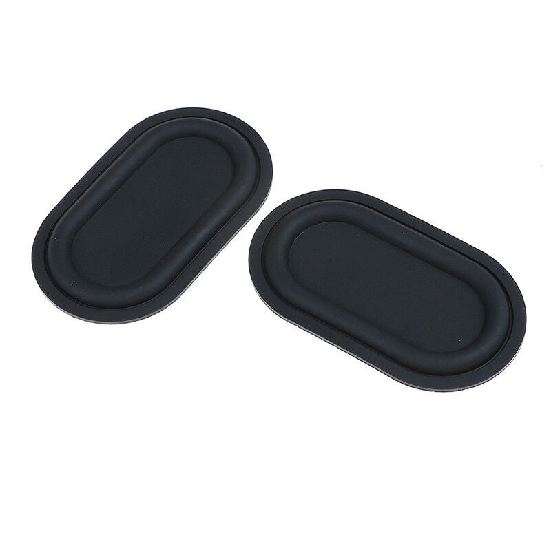 2pcs 77x46mm bass speaker passive radiator auxiliary bass rubber vibration   XC