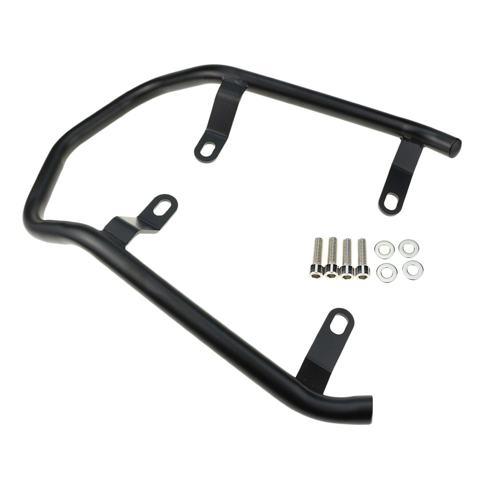 Black REAR Passenger GRAB BAR HANDLE RAIL For For BMW R nineT Scrambler Pure