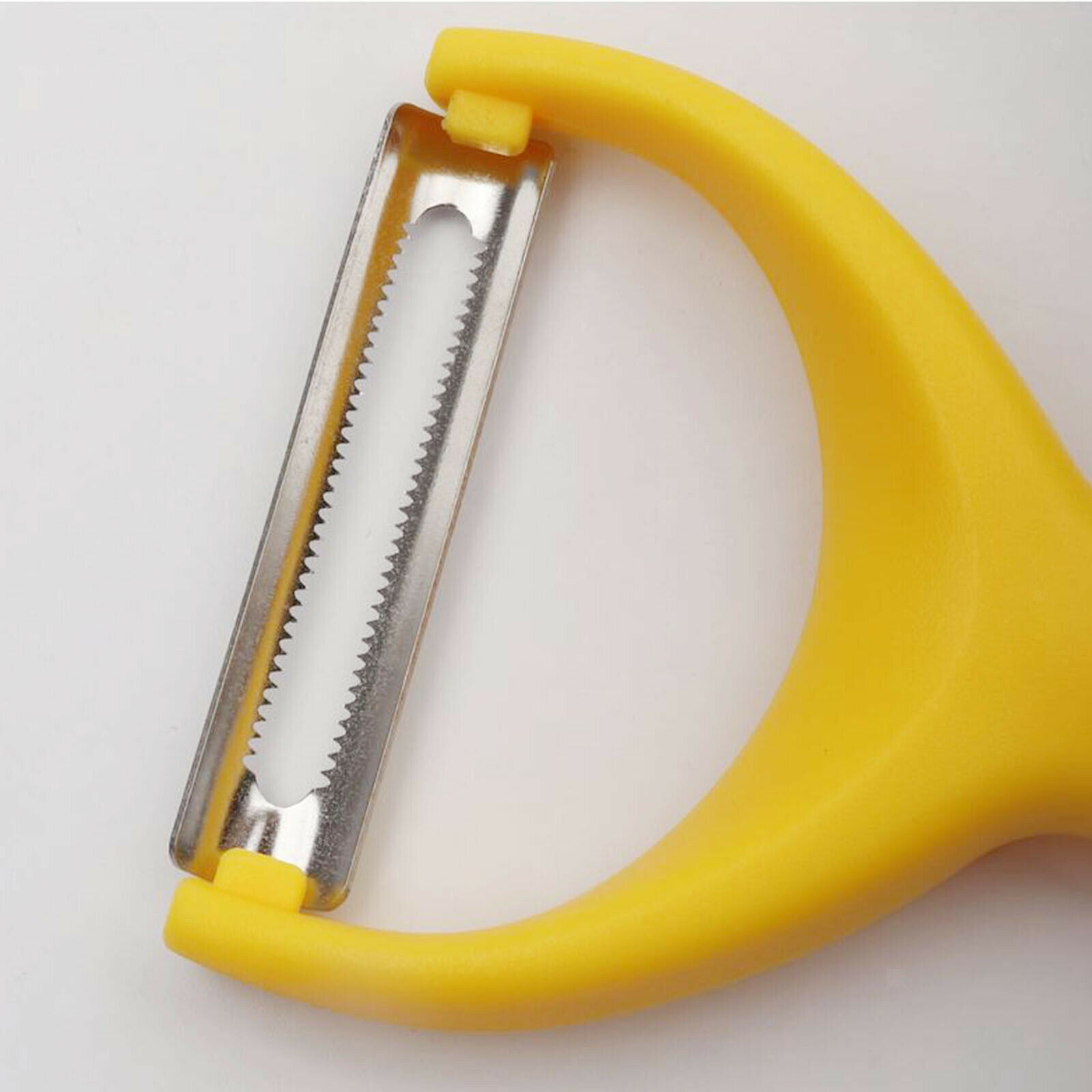 Potato Vegetable Peeler Plastic Easy to Peel Effortless Non-slip Green