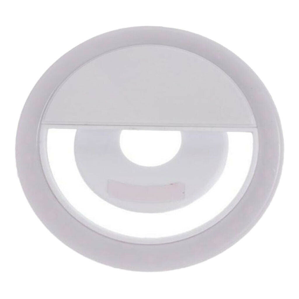Selfie Ring Light Brightness Adjustable Clip-on Vedio Lights Laptop Camera