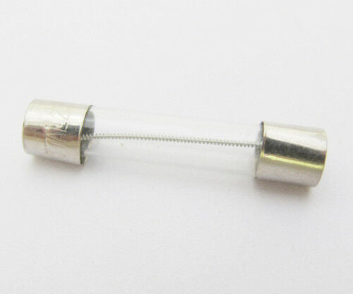 5pcs T2.5A T2500mA 250V 6x30mm 6x30 Slow Blow Glass Fuse