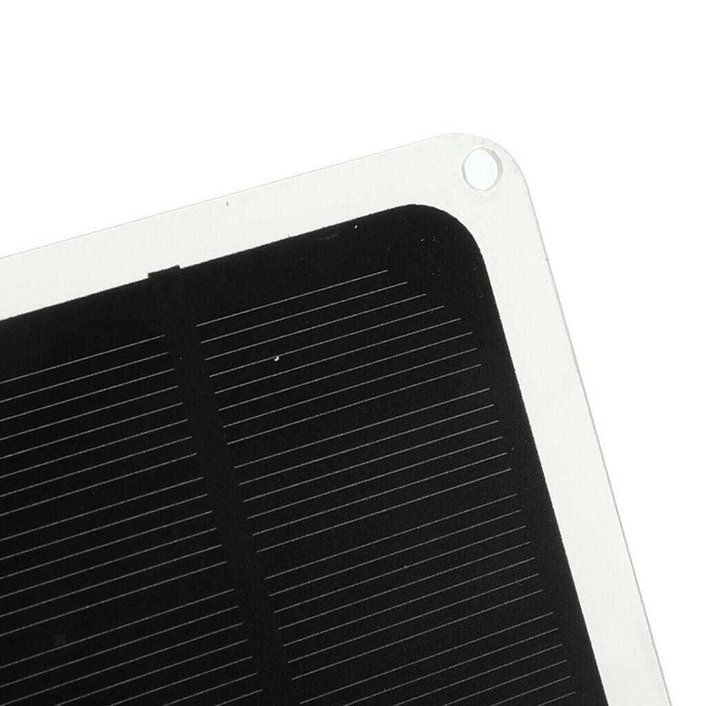 12V 20W Portable Solar Panel Car Boat RV Travel Camping Trickle Battery Charger