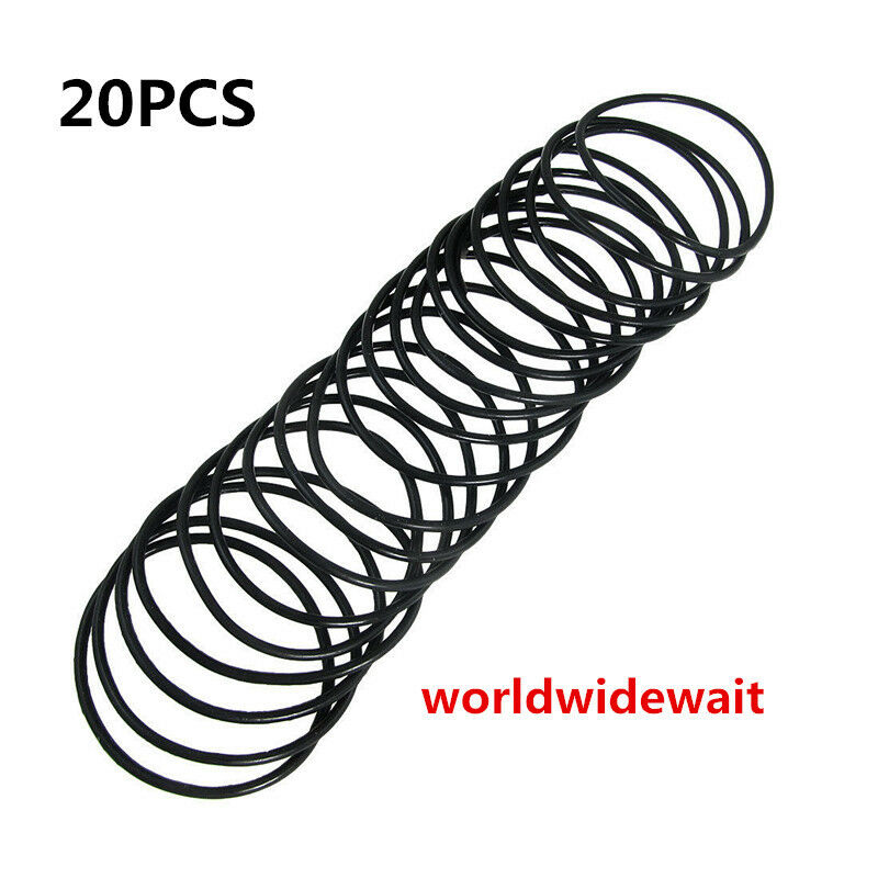 31mm x 24.8mm x 3.1mm Sealing Oil Filter O Rings Washers Gaskets 20Pcs