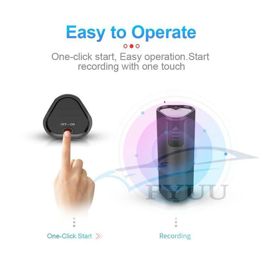 Voice Activated Recording Device Mini Digital Audio Recording Device Hidden Q51