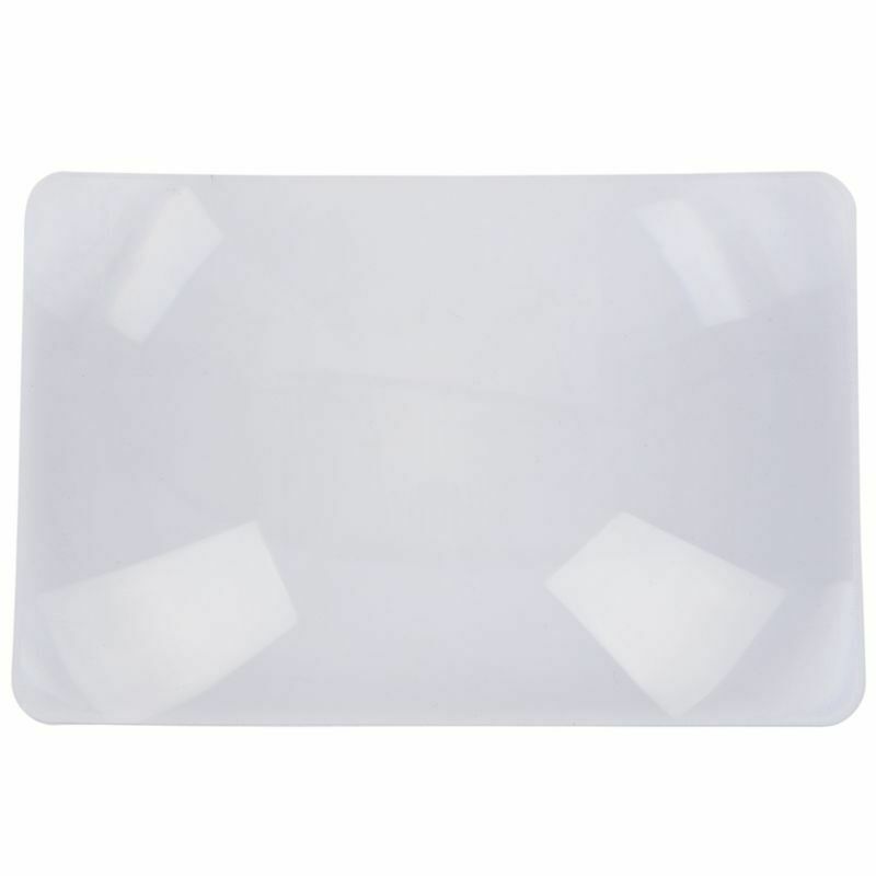 Magnifier Fresnel Lens Page 3x Magnifying Sheet 180x120x0.5mm L2N6