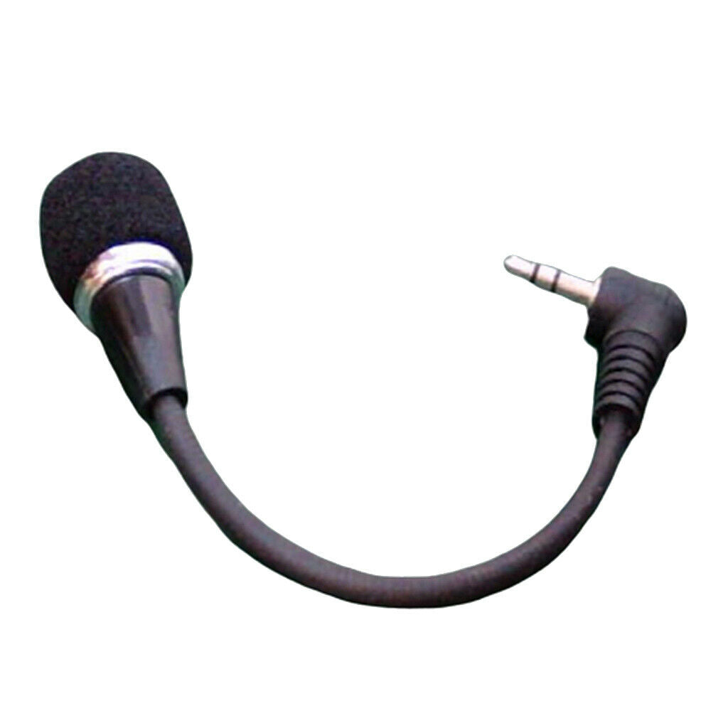 Mini 3.5mm Plug Microphone Mic for Cellphone Guitar EQ Pickup Recording Part