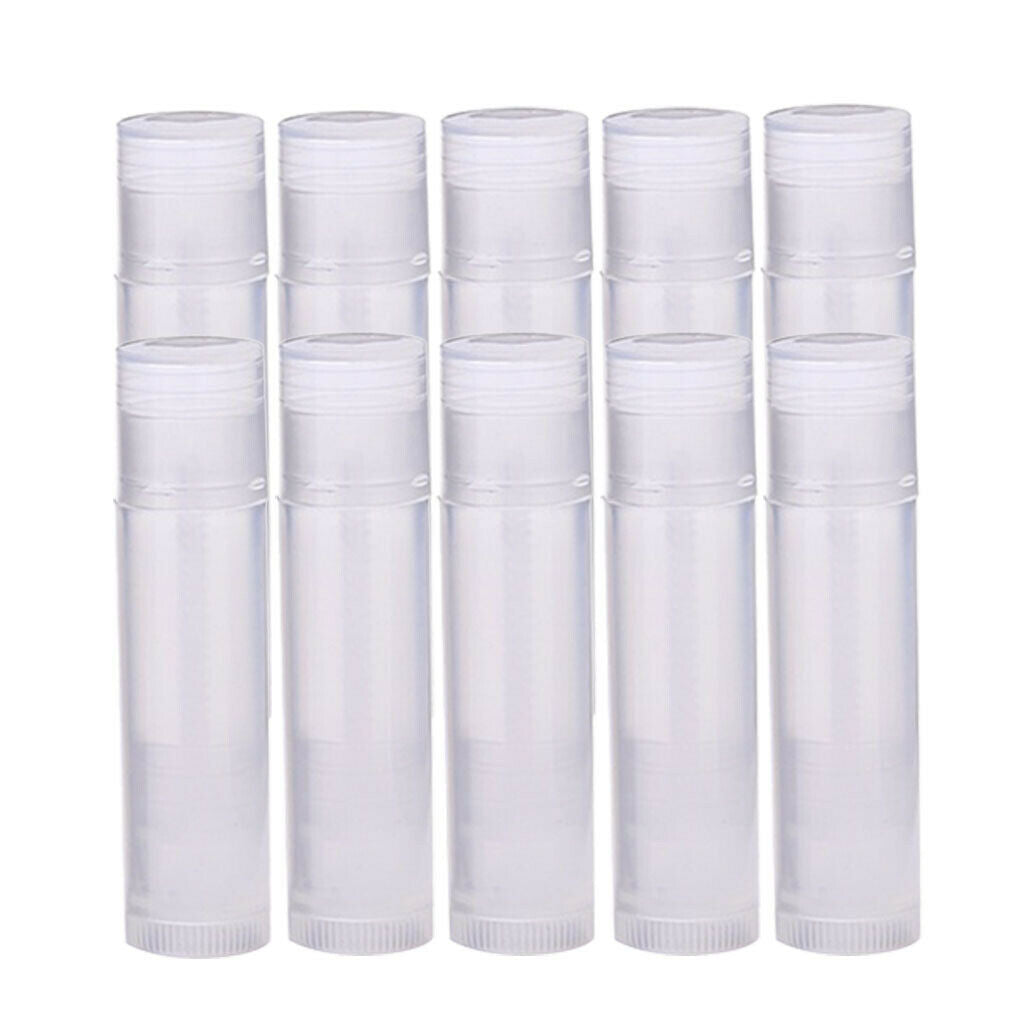 20 lot 5G Empty DIY Lip Balm Tubes Travel Refillable Lip Stick Bottles