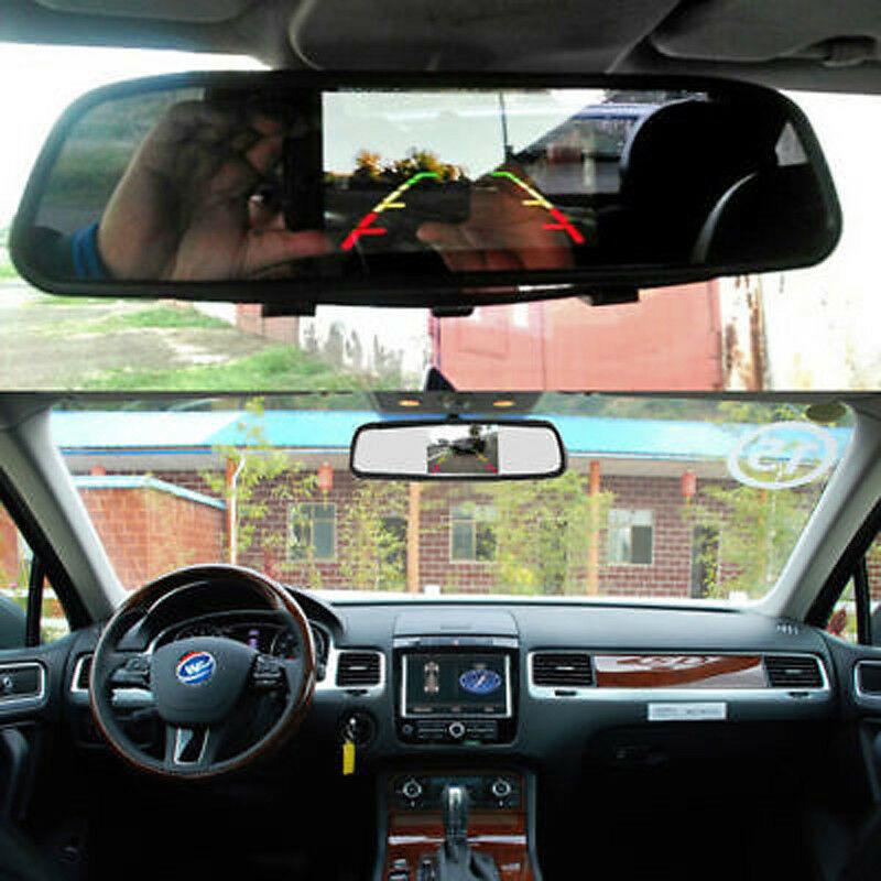 360Â°Â CCDÂ HDÂ BackupÂ Parking Camera + 4.3" TFT Rearview Mirror monitor Screen Kits