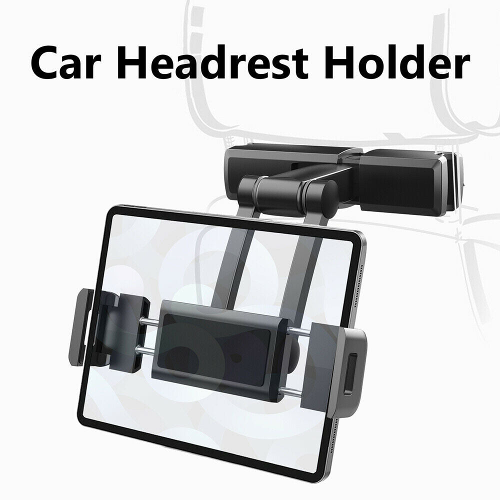 Universal Car Backseat Tablet Holder Rotatable Adjustable For Phone 4.7-12.3"