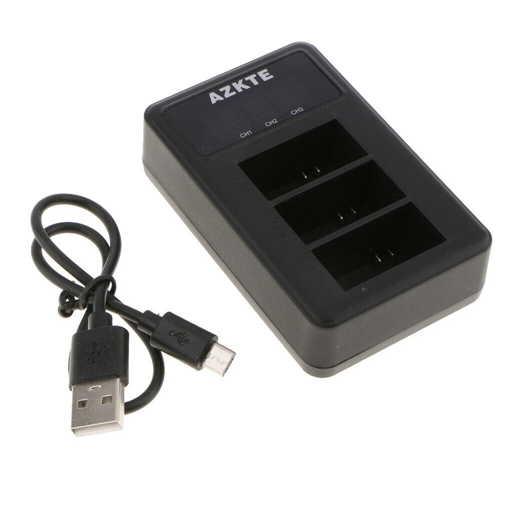 AHDBT-301 AHDBT-201 Battery Charger for   Hero 3+ 3 Camera & USB Cable