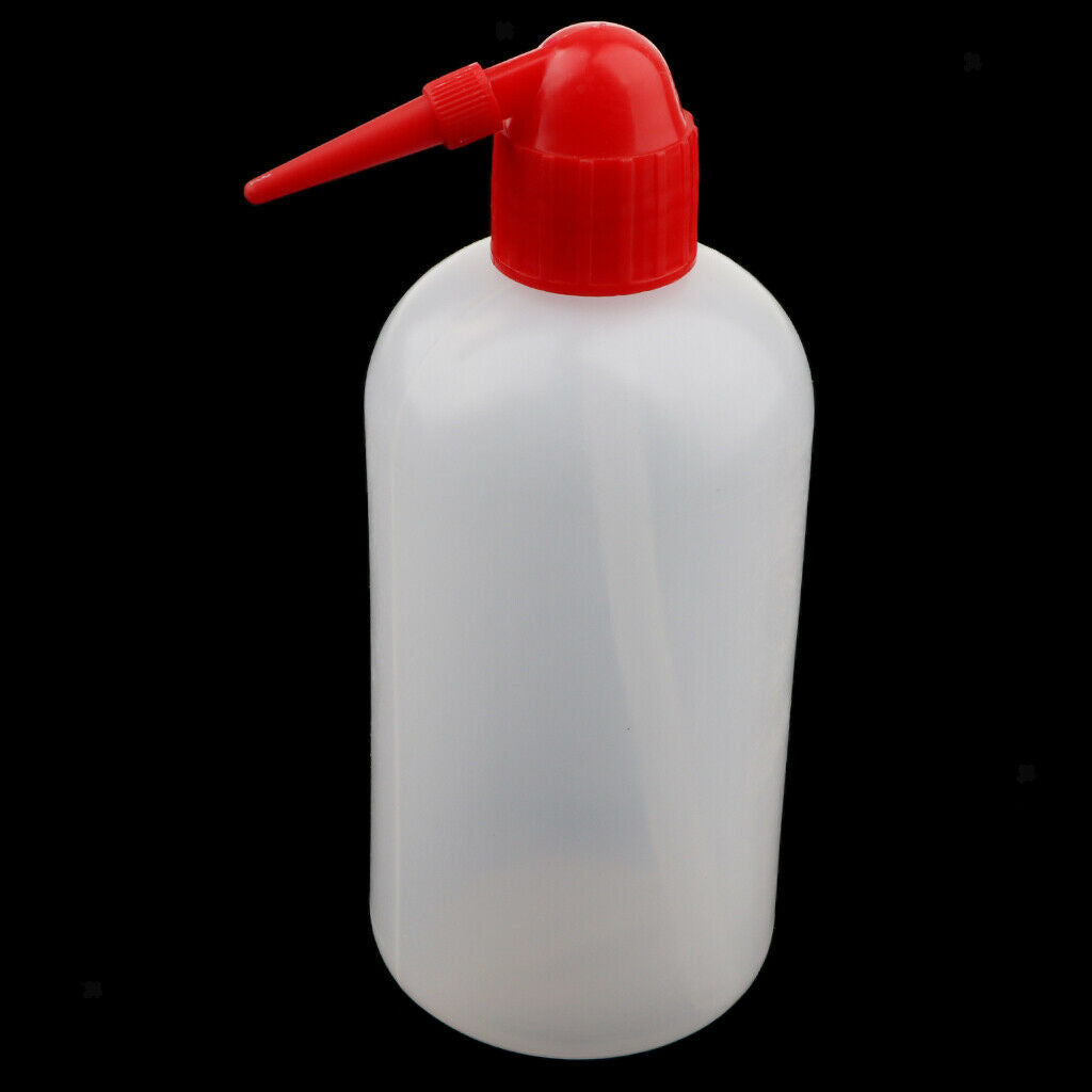 2pcs Safety Wash Bottle Squeeze Bottle with Narrow Mouth 500mL