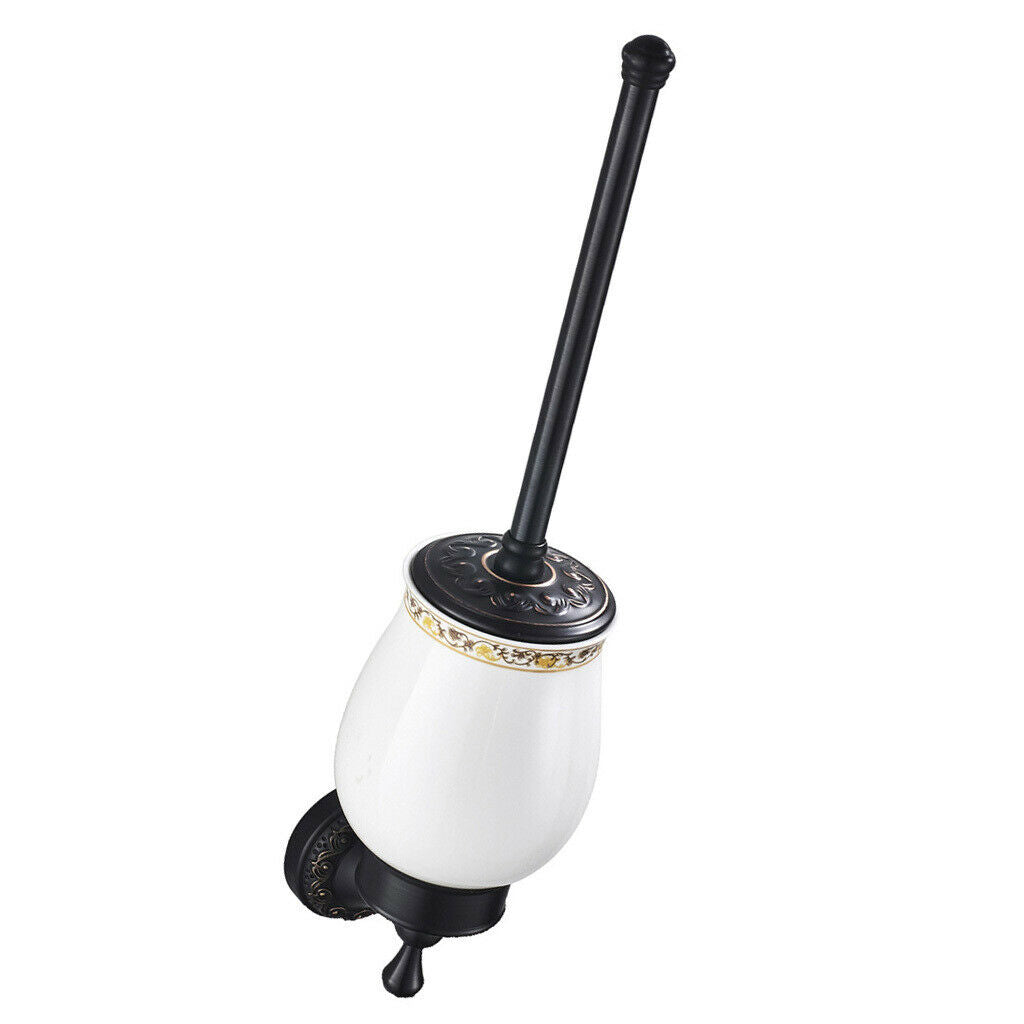 Wall Mounted Toilet Brush Compact Toilet Brush And Holder,Heavy Duty