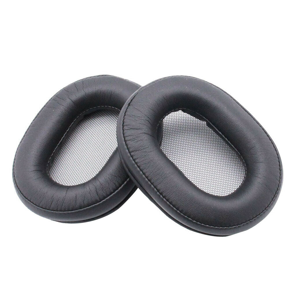 Pair Ear Pads Earpads Spare Part for   MDR-1ABT / MDR-1RBT / MDR-1RNC Black