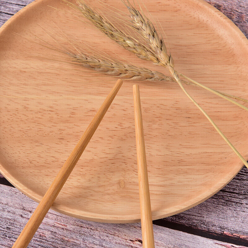 Natural Bamboo Woods Chopsticks Carbonizations ChopSticks Reusable Sushi StiDEAU