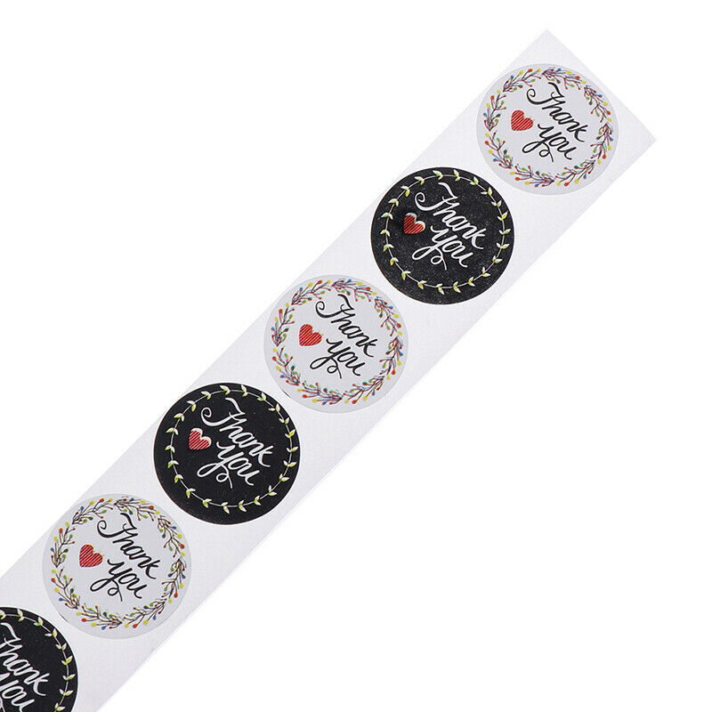500 Pcs Thank You Stickers Seal Labels Scrapbooking Envelopes Seal Sticke.l8