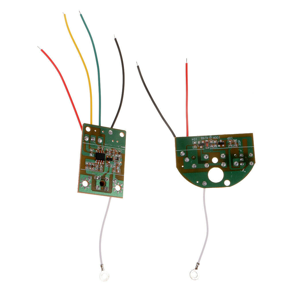 27M 2CH remote control module receiver & transmitter board with antenna