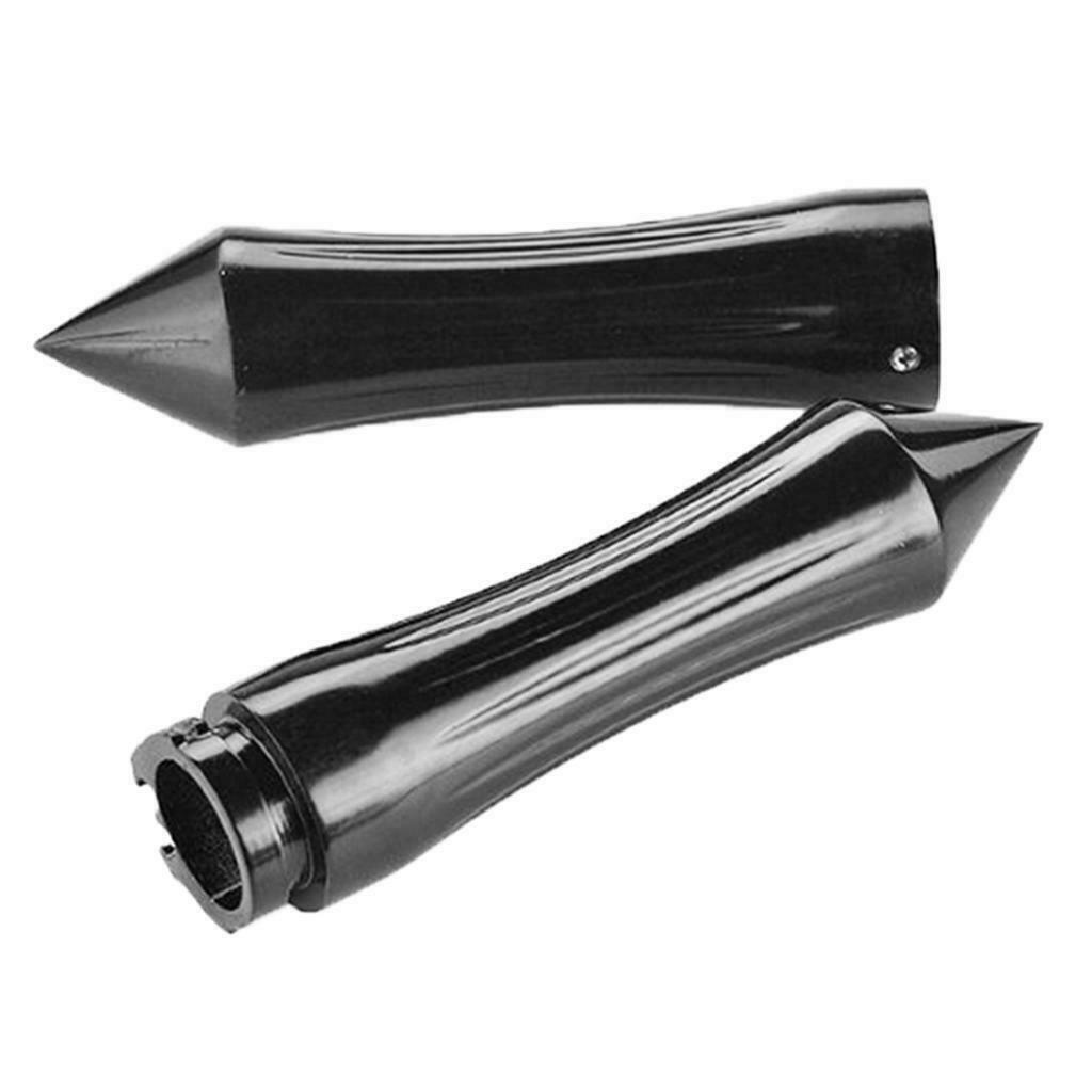 1 Pair of Universal 1 "black  Shaped Motorcycle Grips